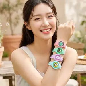 해충 썸머밴드 차단 캐릭터 야외 LED팔찌 캠핑 단체선물 방지 모기팔찌