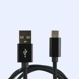 핸드폰 충전 케이블 C타입 USB2.0 변환케이블 블랙 1M