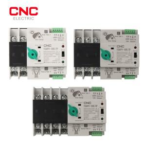 CNC 2P Din 레일 ATS PV 인버터 이중 전원 자동 전송 선택기 스위치 무정전 63A 100A 광전지 태양