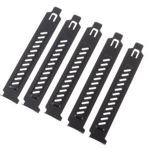 5x PCI 슬롯 커버 먼지 필터 블랭킹 보드 냉각 팬 환기 장치