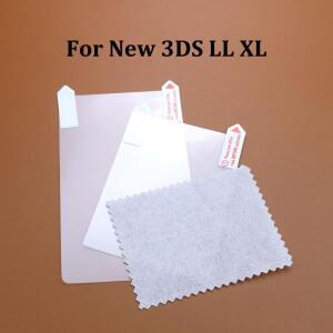 2DS 3DS XL LL용  클리어 스플릿 쉘 투명 보호 커버 케이스 스크린 필름 LCD 보호