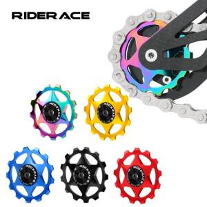 11T 13T 자전거 풀리 뒷 변속기 다색 MTB 도로 휠 가이드 베어링 자키 Shimano Sram 4mm 5mm 6mm