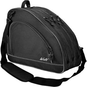 청소년 및 성인을 위한 WOLT 스케이트 백 for Ice Roller Inline 피겨 스케이팅 롤러블레이드 멀티 포켓