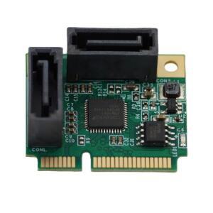 미니 PCI 익스프레스  3.0 확장 어댑터 카드 to 듀얼 애드온 2 포트