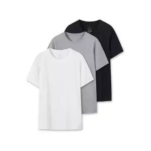 탑텐 공용 코튼 베이직 반팔티 3PACK_MSF5TS3001