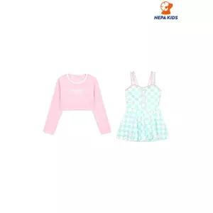 [하프클럽/네파키즈]NEPA KIDS 네파키즈 여아 썬키스트 래시가드 원피스 KL43006