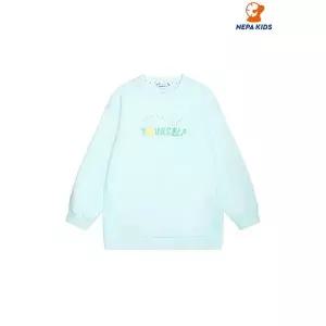 [하프클럽/네파키즈]NEPA KIDS 네파키즈 여아 믹스 롱 맨투맨 티셔츠 KI25303