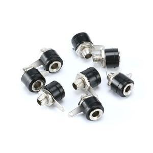 10개 4mm 바나나 소켓 암커넥터 플러그 단자 커넥터 바인딩 포스트 블랙 레드 DIY 어댑터