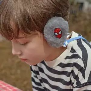 ( )스파이더맨 똑딱이 귀마개 아동귀마개 겨울귀마개 방한귀마개 등산귀마개