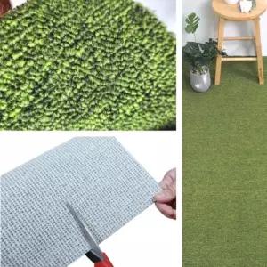 방염 매직크린 그린 120x100cm 루프롤카페트