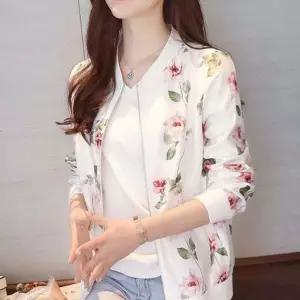 [스타일하우스](스타일하우스)가디건 카디건 은창 화이트로즈 브라이트 잠바 바람막이 자켓