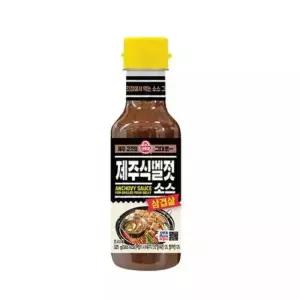 오뚜기 제주식 멜젓소스 삼겹살 바베큐 고기소스 325g