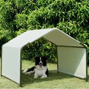 애견그늘막 반려견선쉐이드 햇빛가리개 대형견캐노피 야외개집 방수