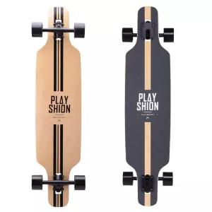 Playshion 99cm 드롭 프리스타일 크루저 스케이트보드