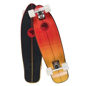 Flybar 크루저 스케이트보드 7겹 캐나다 단풍 27.5인치 ABEC 9 베어링 60mm PU 휠