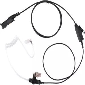 AIRSN XPR3300e Radio Earpiece M0torola Walkie Talkie와 호환 MIC가 포함된 PR3500e 싱글 와이어 음향