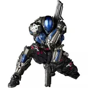 Revoltech 어메이징 야마구치 배트맨 아캄 나이트 (버전 1.5) 액션 피규어