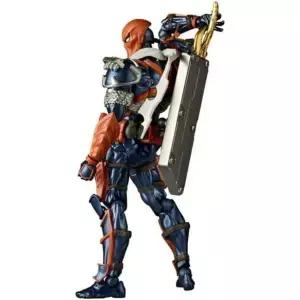 Revoltech 어메이징 야마구치 DC 히어로즈 데스스트로크 버전 1.5 액션 피규어 46개의 관절 포인트