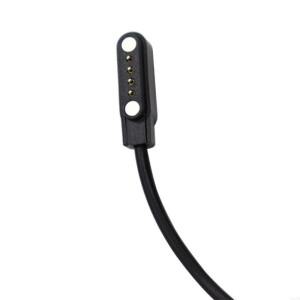 범용 4핀 9mm 3.0mm 스페이스 스마트 호환워치 마그네틱 충전 케이블 USB 2.0 남성 - 라인