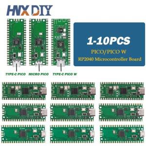 1-10pcs Raspberry Pi Pico 보드 RP2040 PICO W 듀얼 코어 264KB ARM 저전력 마이크로컴퓨터 고성능 Cortex
