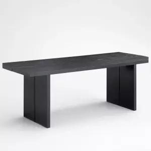 원목 벤치 모던 블랙 벤치소파 긴의자 100x35x45cm