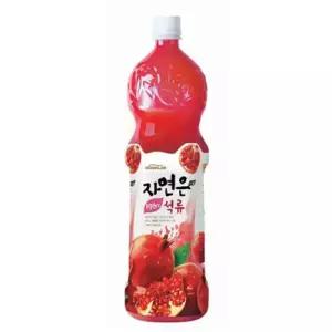 자연은 석류 1.5Lx12펫과일주스 쥬스 음료수 과즙 맛있는