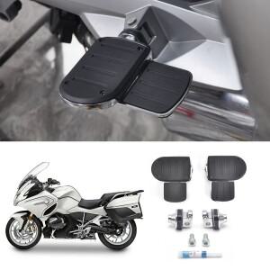 [호환품]PANICAL 운전자 승객 조절 가능 페달 하이웨이 페그 매트 BMW 호환 RT1200 K1600B GT 블랙 크롬