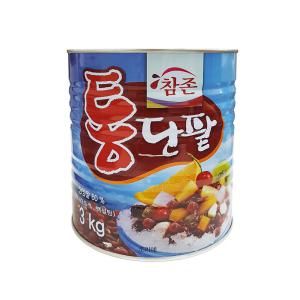 참존 통단팥 골드 3kg 1박스 6개 빙수팥 통조림팥