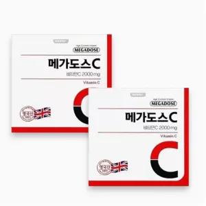 고려은단 메가도스C 비타민C 2000mg X 100포 (200g), 2개