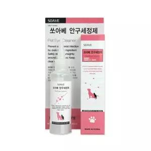 친절한탄씨 안구 눈 세정제 120ml 강아지 쏘아베 강아지 눈관리 개용품 애견용품 애완용품
