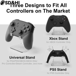 스탠드 랙 컨트롤러 홀더, PS4, Xbox One, 시리즈, X S, VR 장비, 헤드폰 게임 브래킷