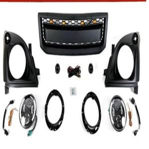 Toyota Land Cruiser 120 Prado 2700 4000 2003-2009 용 앞 범퍼 그릴 라디에이터 헤드 램프 프레임 수리