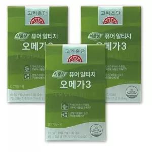 [하프클럽/기타]식물성 퓨어 알티지 오메가3 801mg x 60캡슐 3개/SJ