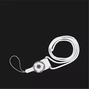 넥 스트랩 회전고리 White 로프 목 스트랩 목걸이줄