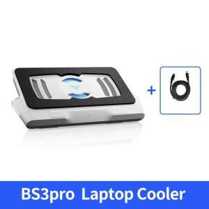 Flydigi BS3/BS3 Pro 노트북 쿨러 오버클럭 지원 강력한 풍량 듀얼 노이즈 감소 기능 스마트 가변 주파수