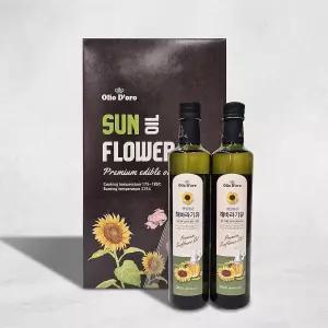 올리오도로 프리미엄 해바라기유 500ml 2P
