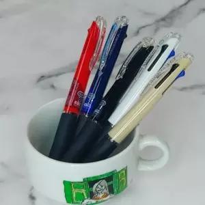 유니 제트스트림 3색 유성 볼펜 3C 0.5mm 문구 필기구 수입