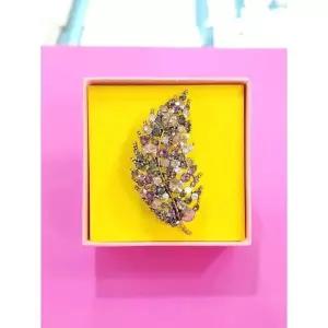 로뎀 세이브존05 Premium E 스와로브스키 낙옆 브로치(멀티)03 RDA24010056