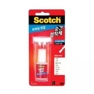 3M 순간접착제 액상  7g 브러쉬