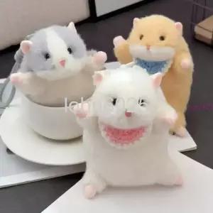  귀여운 햄스터 햄찌 봉제인형 키홀더 가방장식 귀요미 인형