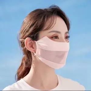 [제이큐]망사 차단 자외선 가리개 여름 메쉬 햇빛 마스크 얼굴 골프