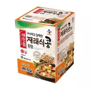 CJ제일제당 해찬들 재래식 콩 된장 14kg 1개