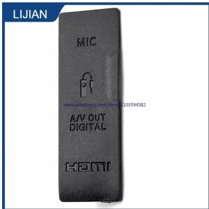 [호환품]캐논 호환 EOS 550D 디지털 카메라 수리 부품 용 새 USB 고무 뚜껑 도어 HDMI 호환 마이크 캡 인터