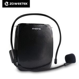 Zoweetek 교사용 충전식 휴대용 미니 음성 증폭기 스피커, 유선 마이크 포함, MP3 포맷 오디오 Z258 지원