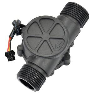 1Pcs 물  센서 DN25 DC3.5-24V 1 인치 2-100L/Min 홀 유량계 열 펌프 온수기 스위치 카운터