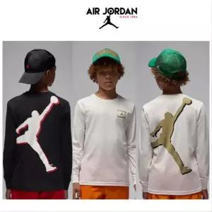 나이키 조던 AJ 라벨 긴팔티셔츠 4-7세 N253TS158P N253TS158P-SW 500035