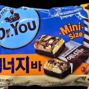 오리온 닥터유 에너지바 미니 310g/에너지/단백질/사무실/간식/영양바/프로틴/다이어트/건강/학생/견과바
