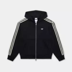 아디다스 후드 집업 - 블랙크림화이트 KC9315 5329359
