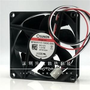 Sunon 8025 MF80251V3-1Q03C-S9A 12V 1.01w 주파수 변환기 팬용