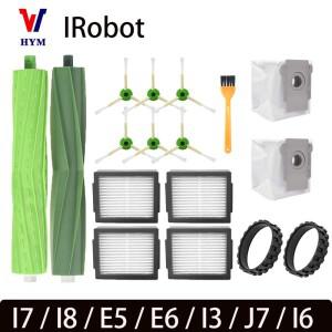 [호환품]Irobot 호환 Roomba I7 I8 E5 E6 I3 J7 I6 로봇 진공 청소기 액세서리 메인 사이드 브러시 예비 부